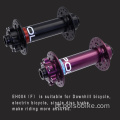 Durável 135 mm 2 rolamentos de bicicleta elétrica hubs dianteiros